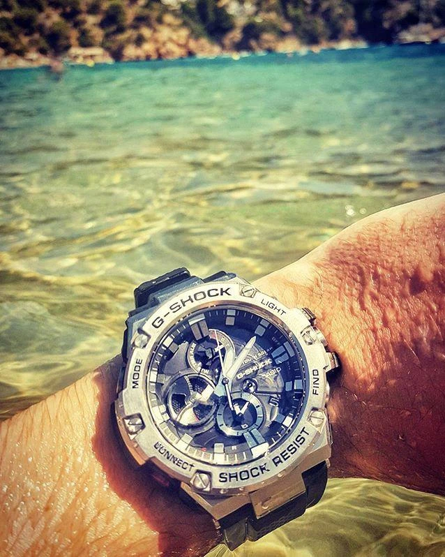 Наручные часы  Casio  G-Shock Casio GST-B100-1A (фото 13)