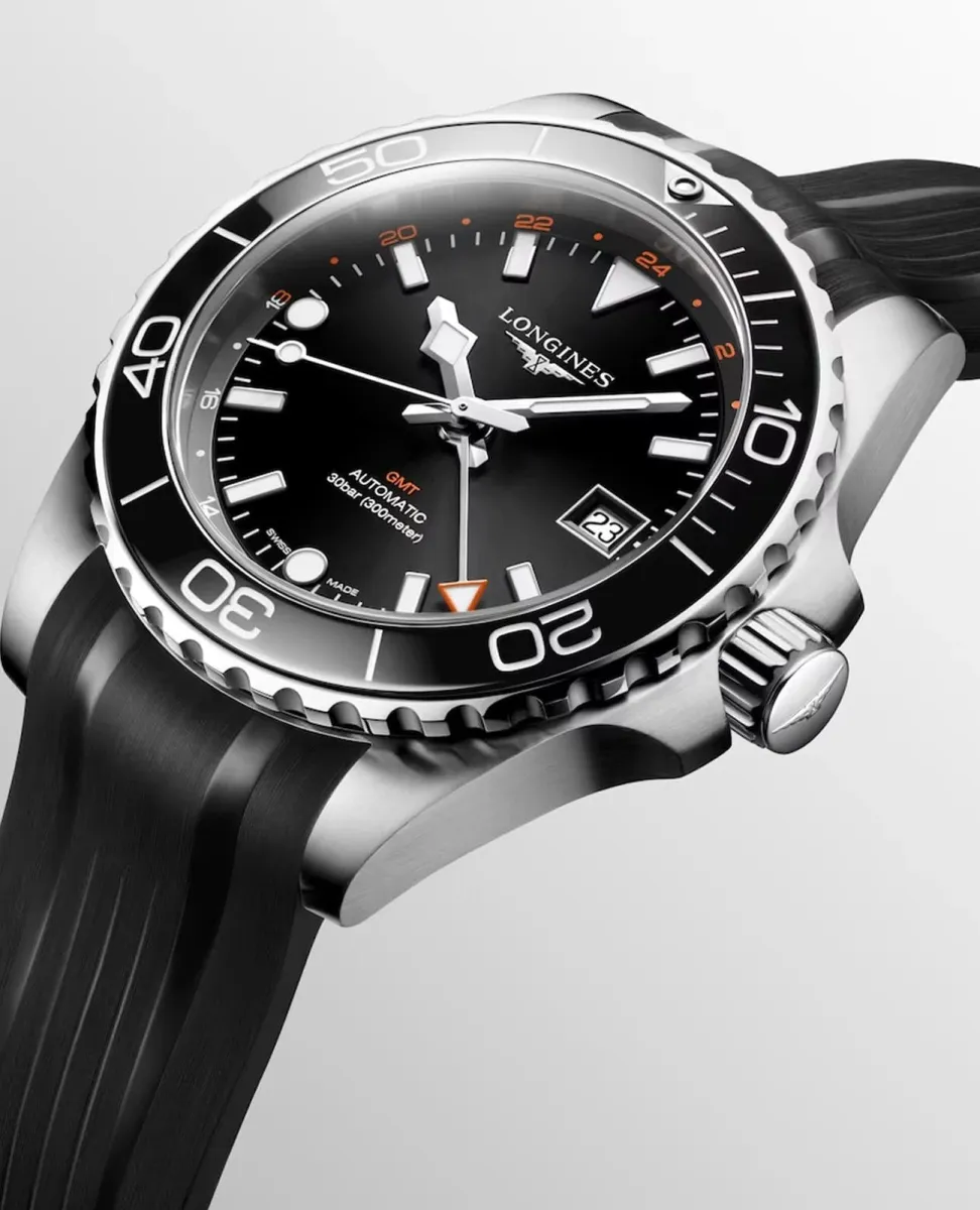 Наручные часы  Longines  HydroConquest GMT Longines L3.790.4.56.9 (фото 6)