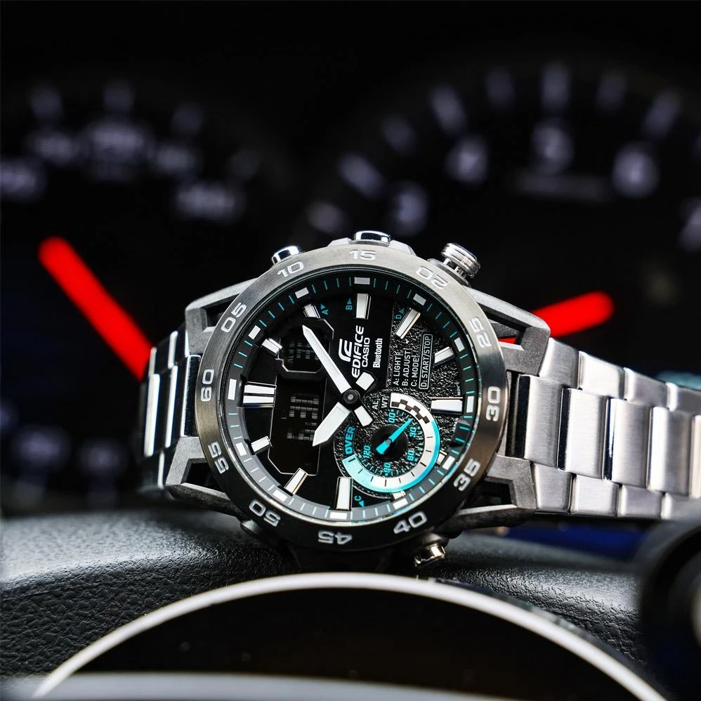 Часы  Casio  Edifice Casio ECB-40DB-1A (фото 6)