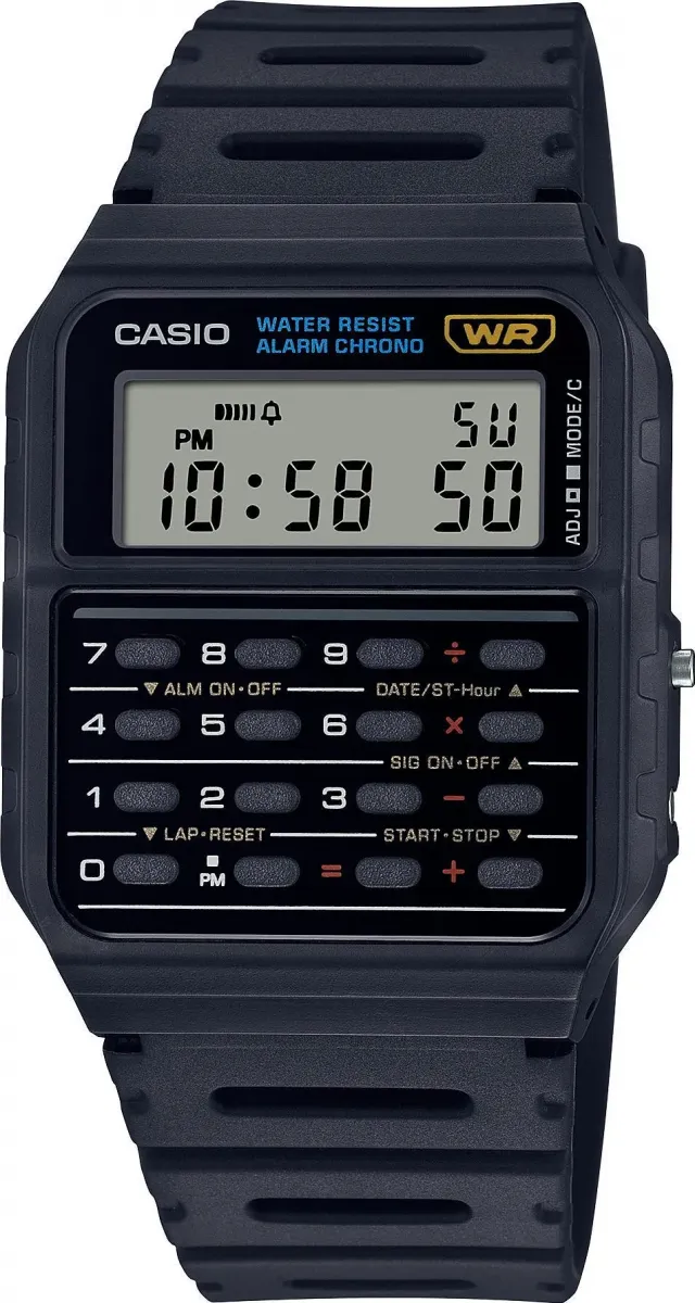 Наручные часы  Casio  Vintage Casio CA-53W-1 (фото 1)