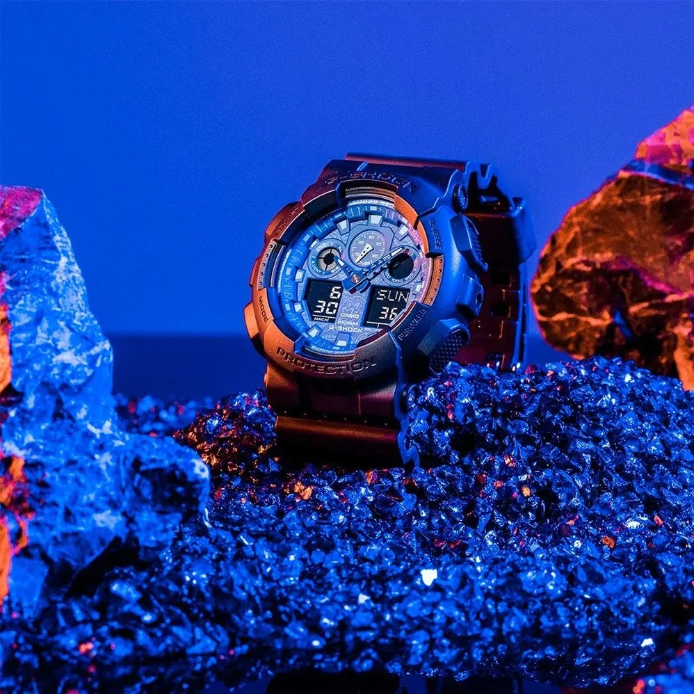 Часы  Casio  G-Shock Casio GA-100BP-1A (фото 3)