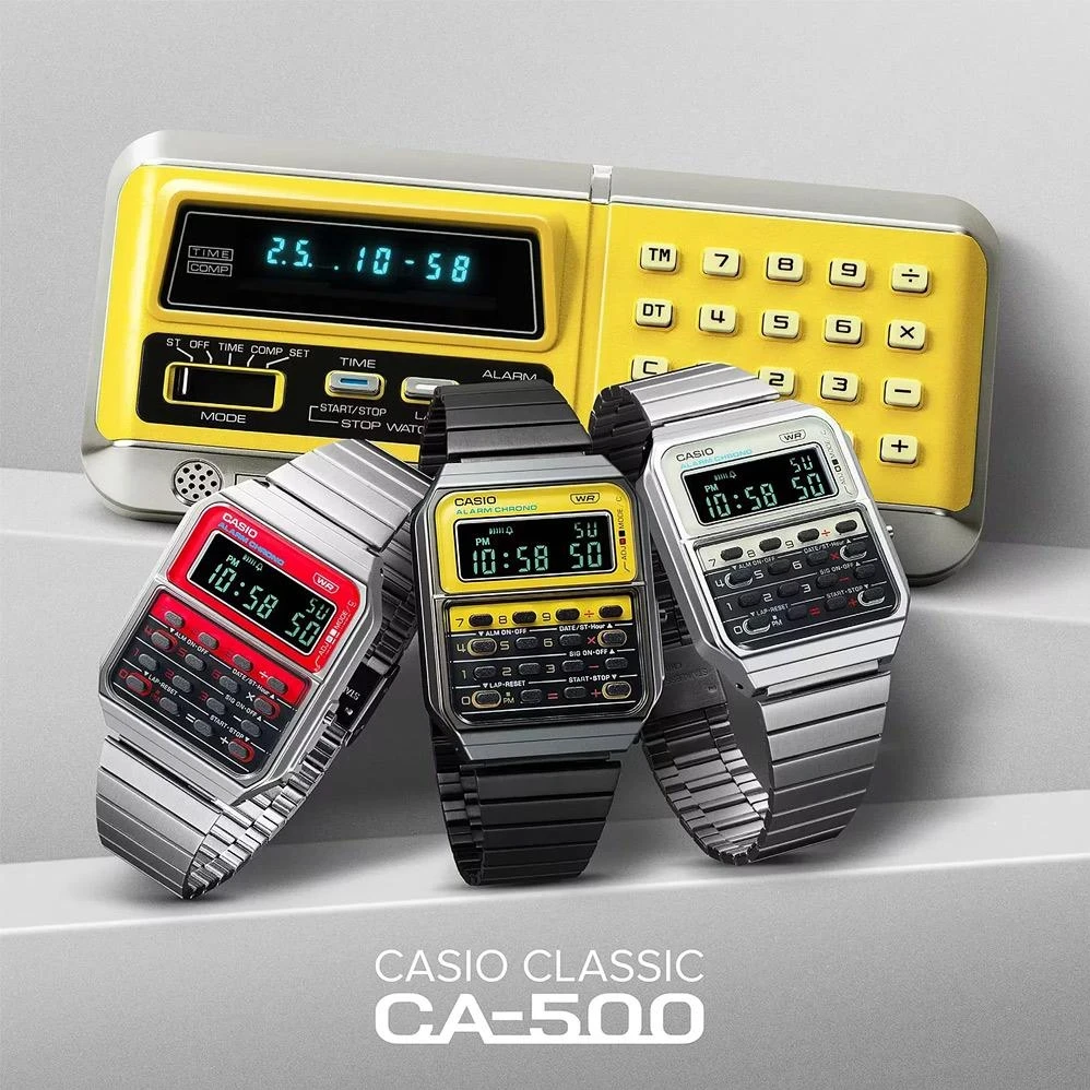 Часы  Casio  Vintage Casio CA-500WE-4B (фото 5)