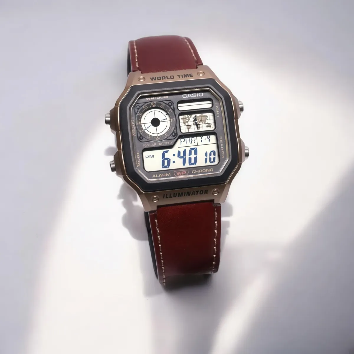Наручные часы  Casio  Collection Casio AE-1200WHL-5A (фото 2)