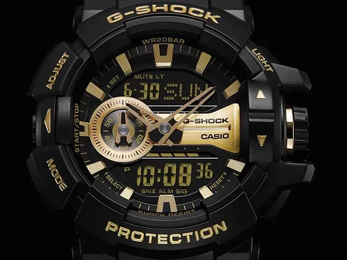 Часы  Casio  G-Shock Casio GA-400GB-1A9 (фото 4)