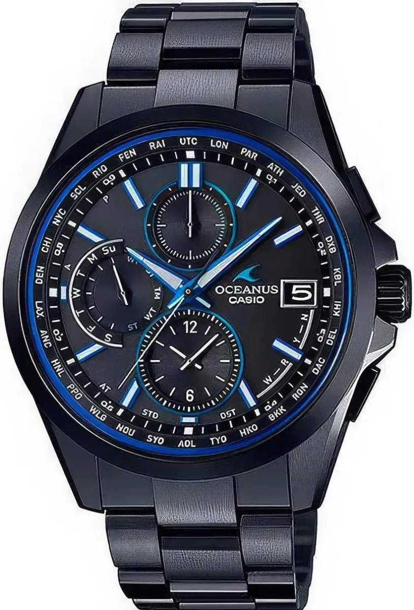 Наручные часы  Casio  Oceanus Casio OCW-T2600B-1A (фото 1)