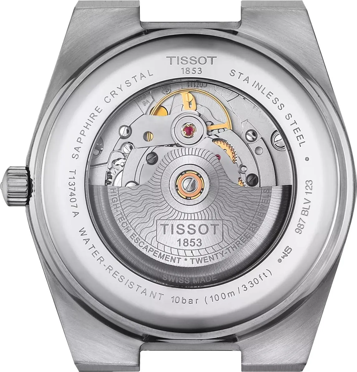 Наручные часы  Tissot  PRX Tissot T137.407.11.351.00 (фото 3)