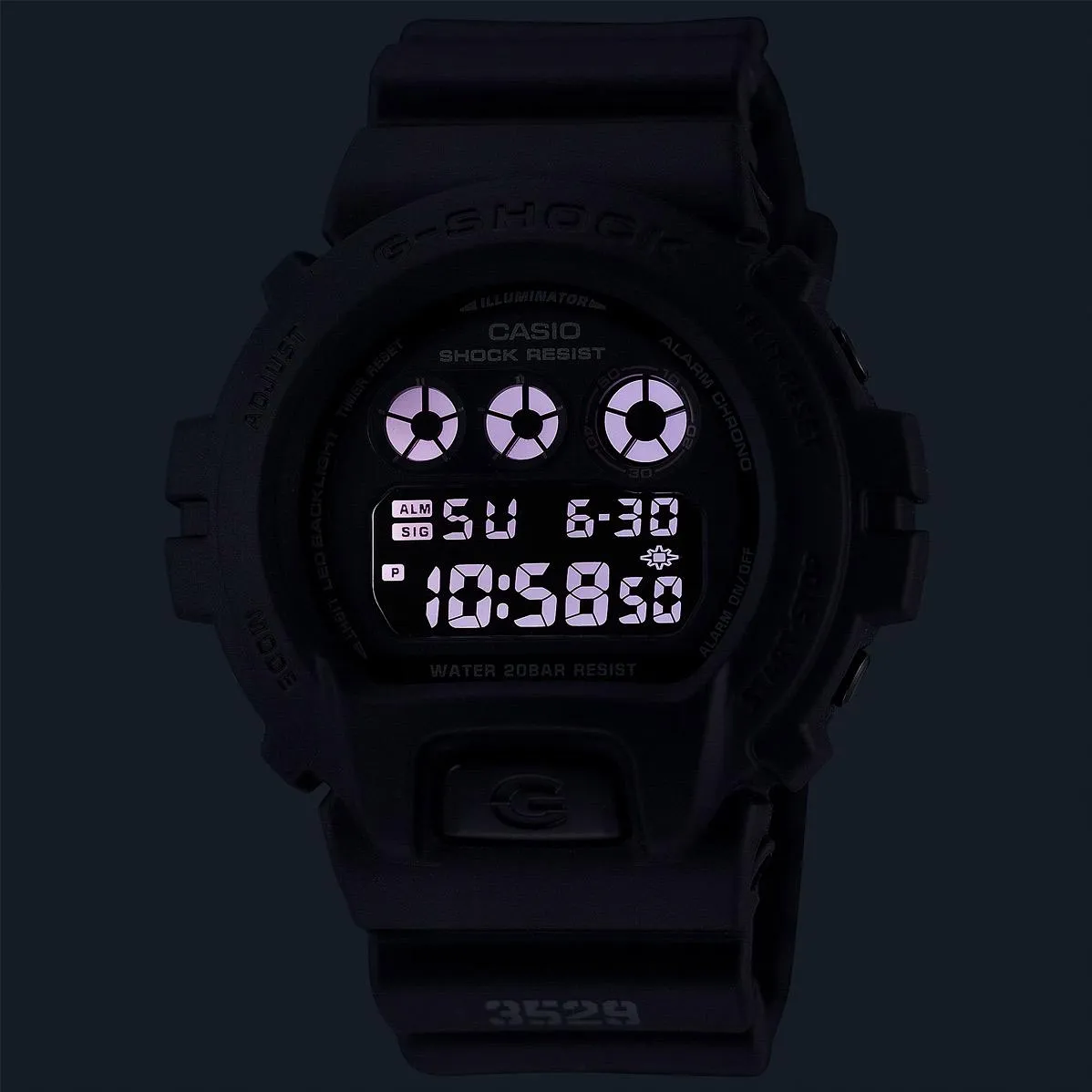 Часы  Casio  G-Shock Casio DW-6900UMS-1E (фото 6)