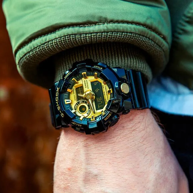 Часы  Casio  G-Shock Casio GA-710GB-1A (фото 5)