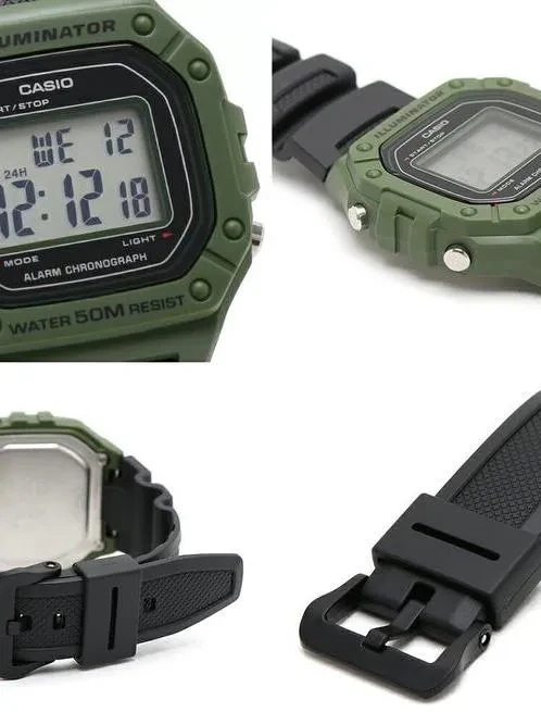 Часы  Casio  Collection Casio W-218H-3A (фото 4)