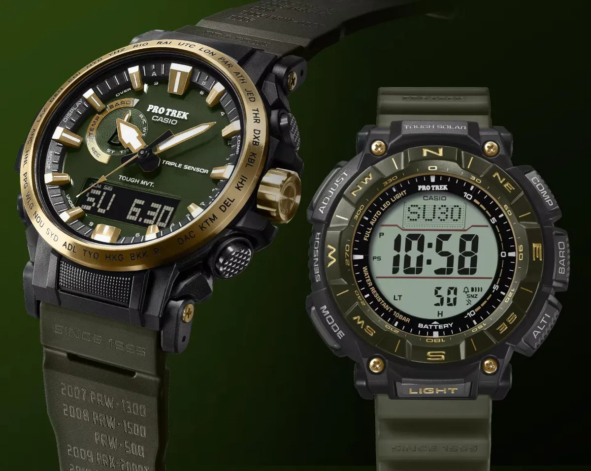 Наручные часы  Casio  ProTrek Casio PRG-340ANS-3E (фото 4)