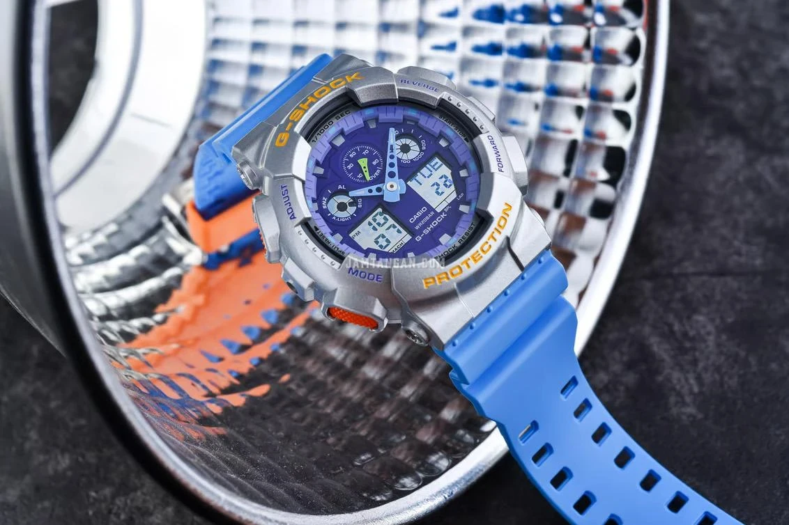 Часы  Casio  G-Shock Casio GA-100EU-8A2 (фото 5)