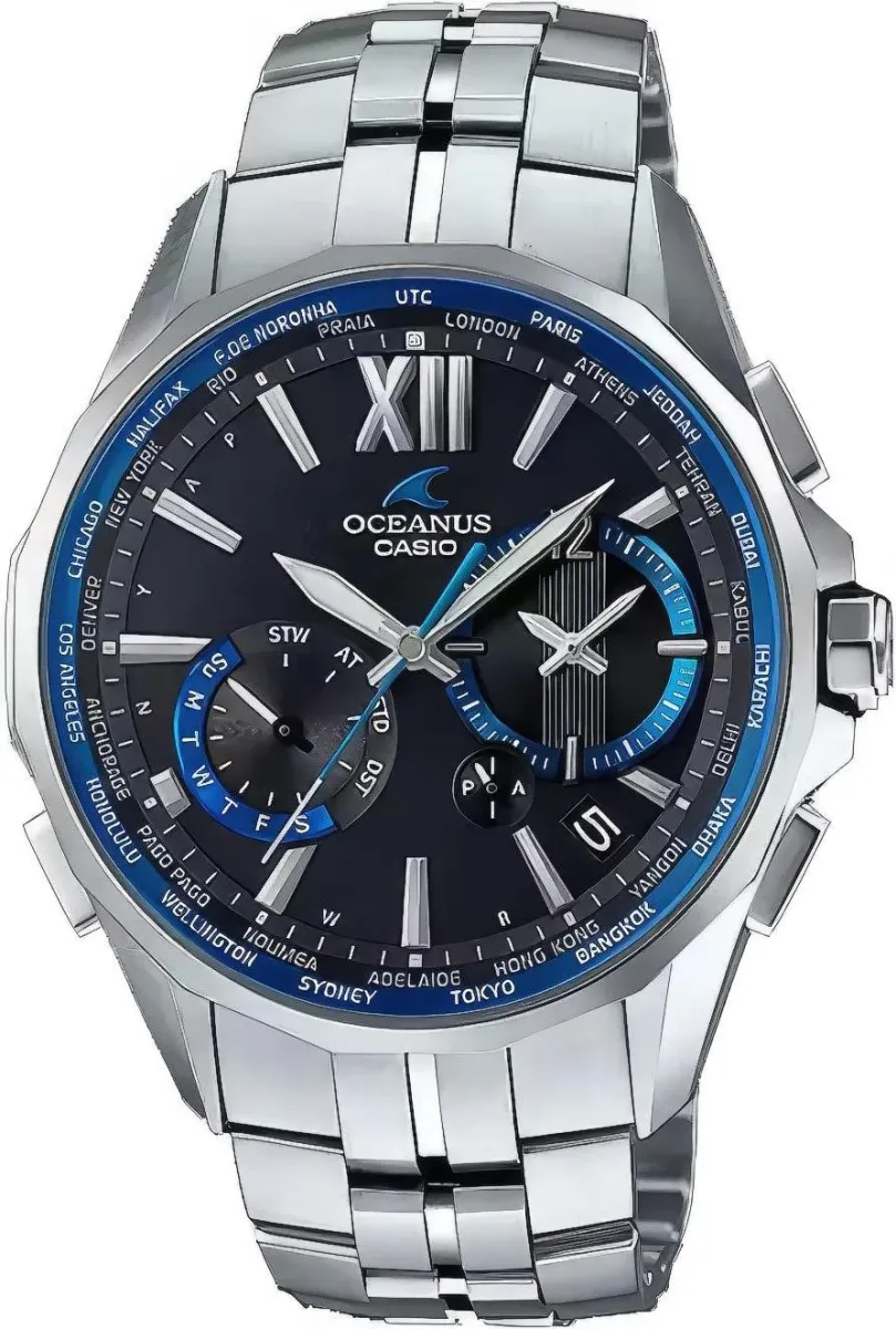 Наручные часы  Casio  Oceanus Casio OCW-S3400-1A (фото 1)
