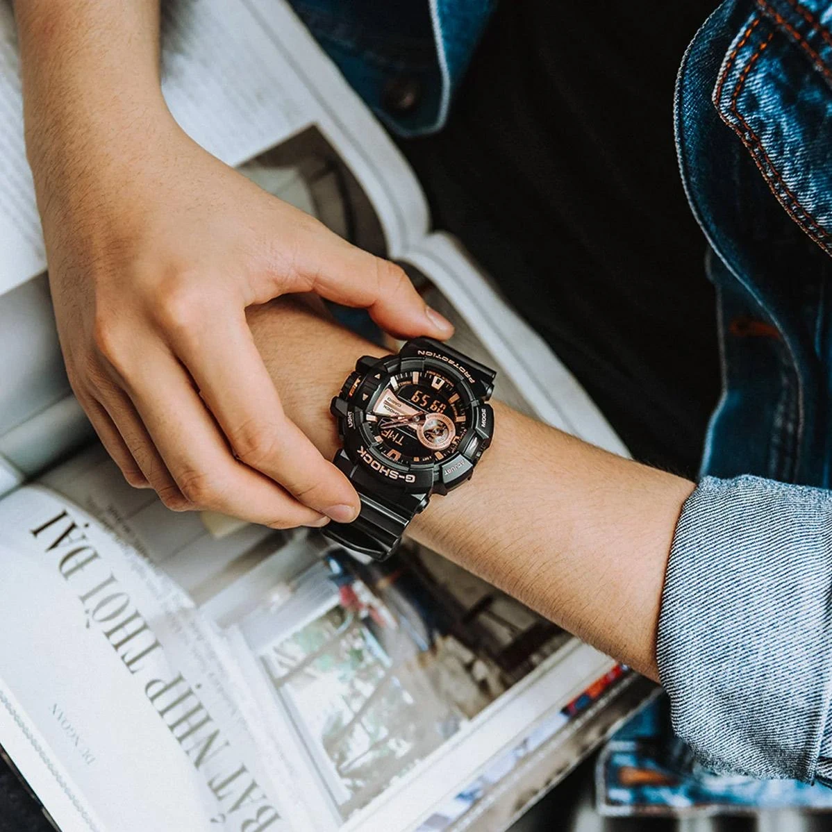 Часы  Casio  G-Shock Casio GA-400GB-1A4 (фото 3)