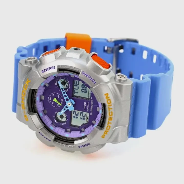 Часы  Casio  G-Shock Casio GA-100EU-8A2 (фото 7)