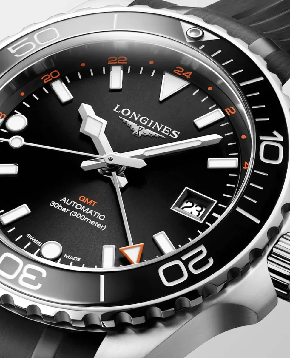 Наручные часы  Longines  HydroConquest GMT Longines L3.790.4.56.9 (фото 2)