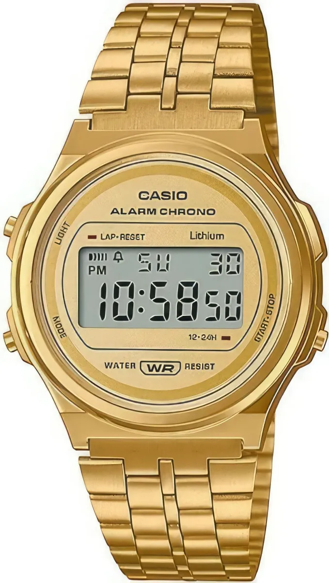Наручные часы  Casio  Vintage Casio A-171WEG-9A (фото 1)