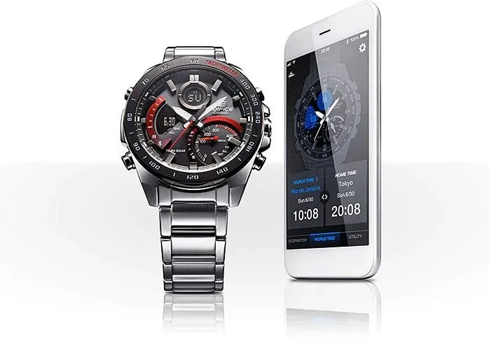 Часы  Casio  Edifice Casio ECB-900DB-1A (фото 11)