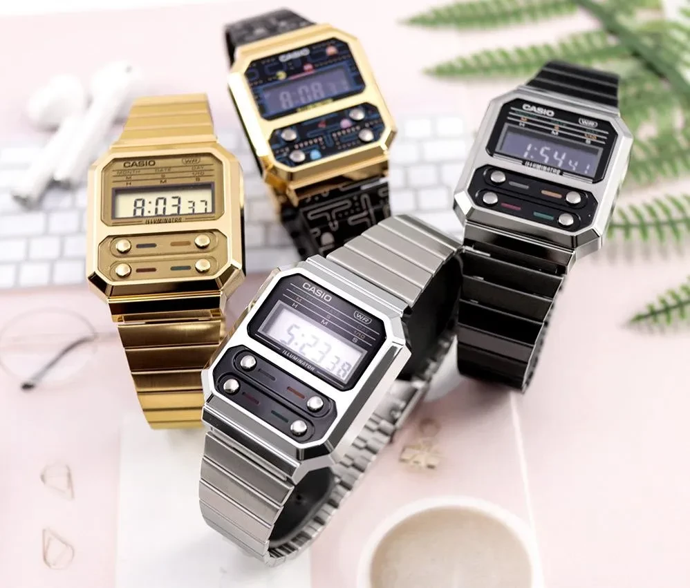 Часы  Casio  Vintage Casio A-100WEG-9A (фото 4)