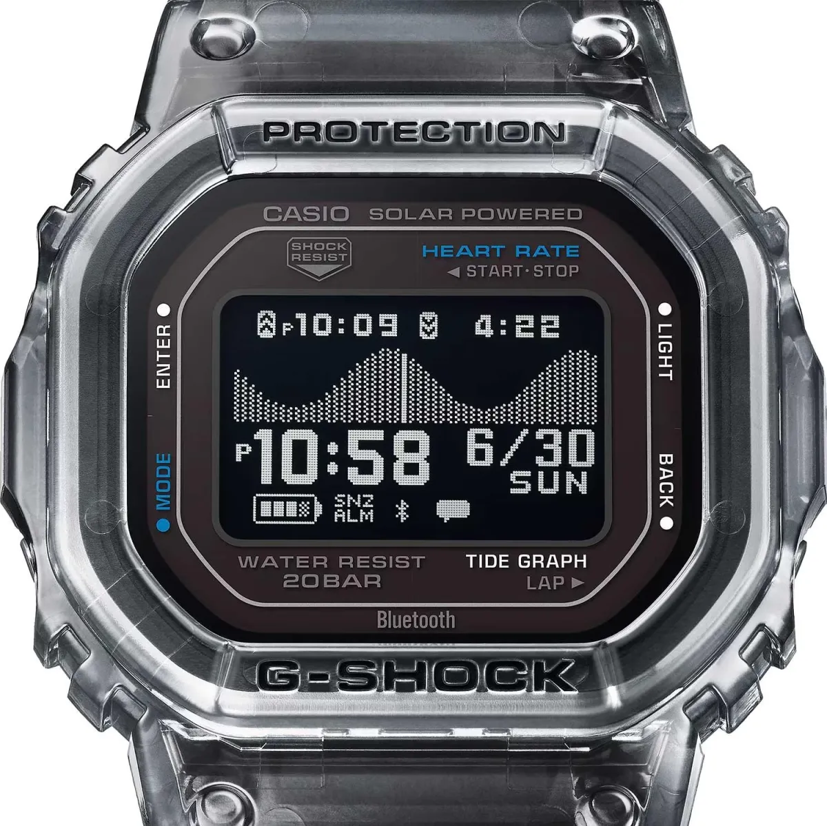 Наручные часы  Casio  G-Shock Casio GBX-H5600-1E (фото 3)