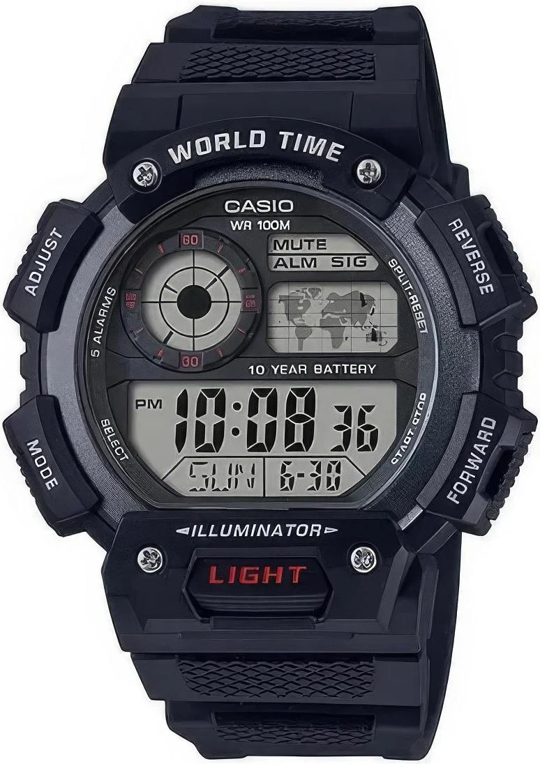 Наручные часы  Casio  Collection Casio AE-1400WH-1A (фото 1)