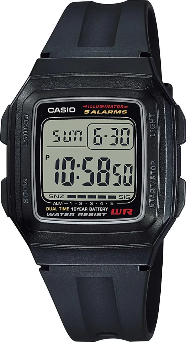 Наручные часы  Casio  Collection Casio F-201WA-1A (фото 1)