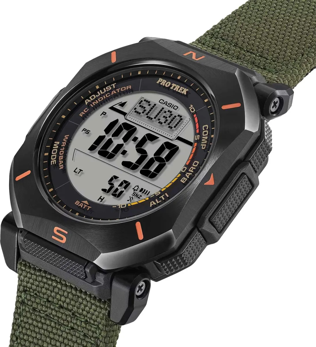 Наручные часы  Casio  ProTrek Casio PRW-69YB-3E (фото 4)