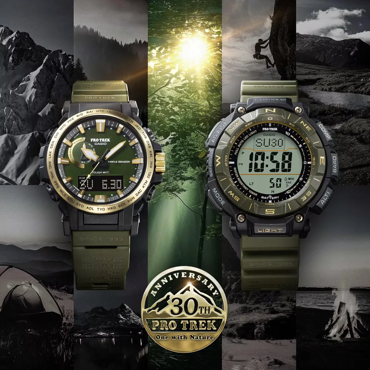 Наручные часы  Casio  ProTrek Casio PRG-340ANS-3E (фото 3)