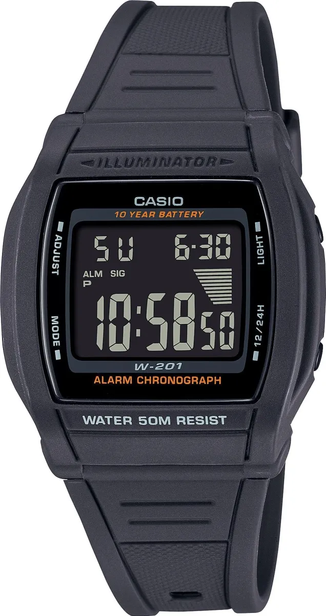 Наручные часы  Casio  Collection Casio W-201-1B (фото 1)