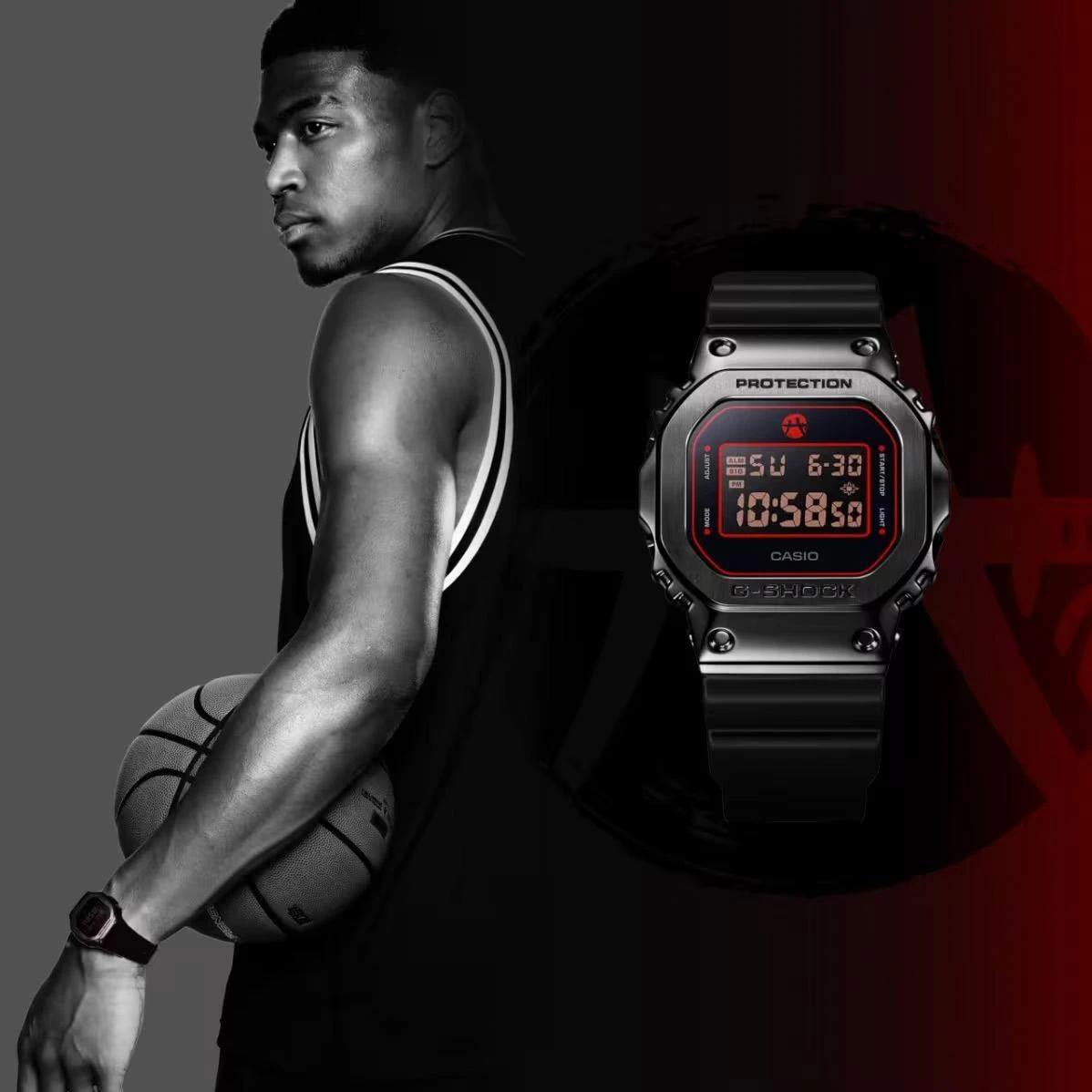 Наручные часы  Casio  G-Shock Casio GM-5600RH-1E (фото 2)