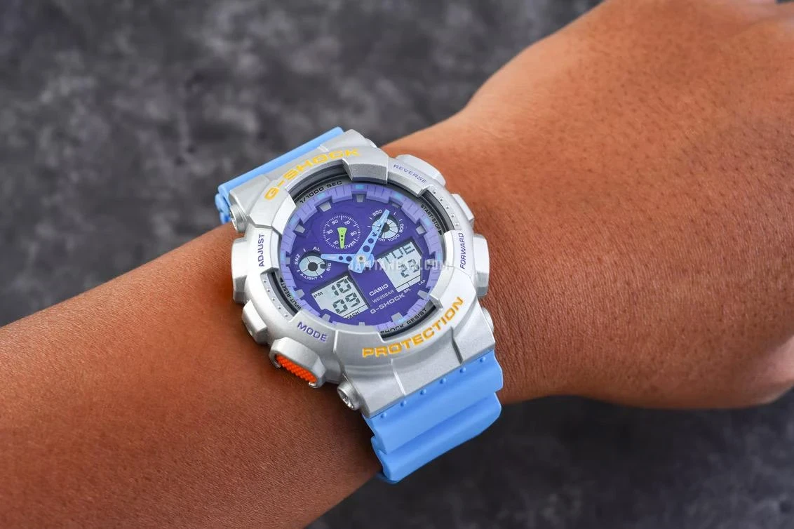 Часы  Casio  G-Shock Casio GA-100EU-8A2 (фото 2)