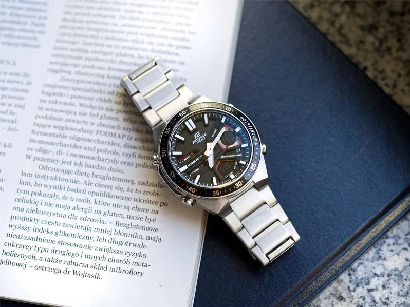Часы  Casio  Edifice Casio EFV-C110D-1A4 (фото 3)