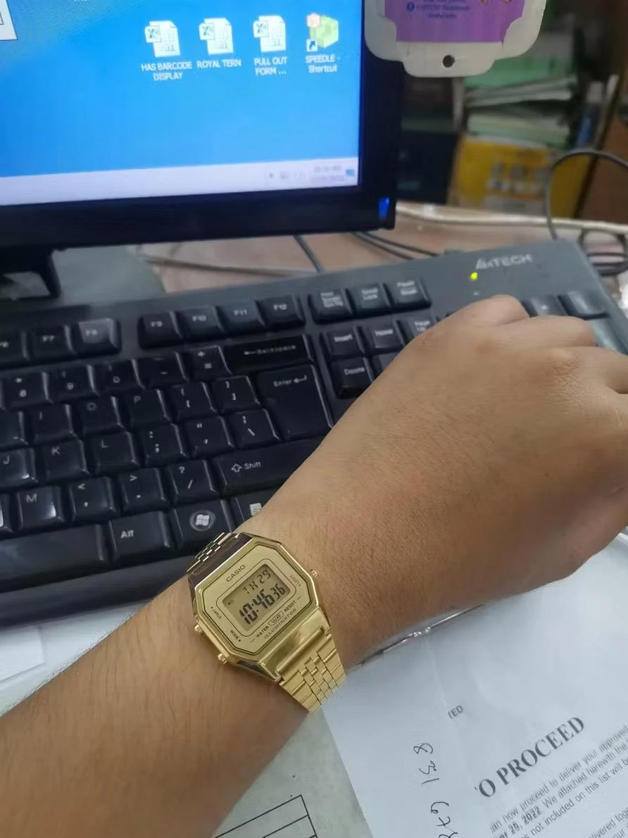 Наручные часы  Casio  Vintage Casio LA-680WGA-9E (фото 9)