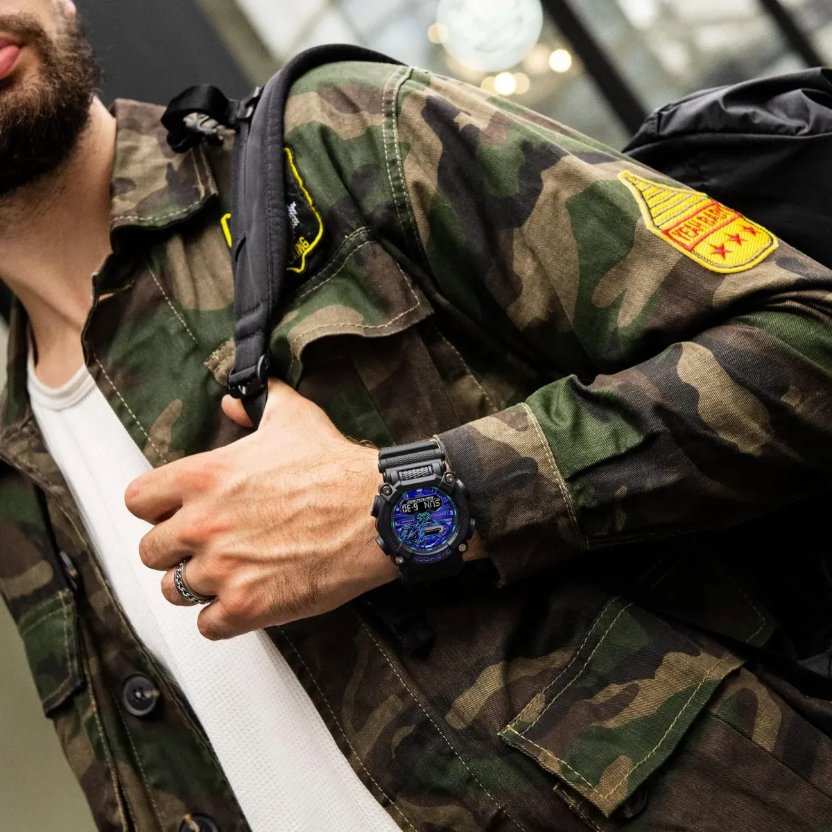Наручные часы  Casio  G-Shock Casio GA-900VB-1A (фото 3)