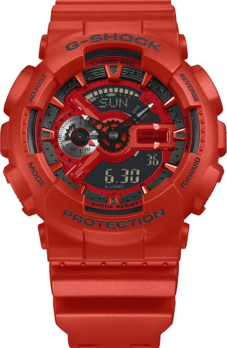 Часы  Casio  G-Shock Casio GA-110RRB-4A (фото 4)