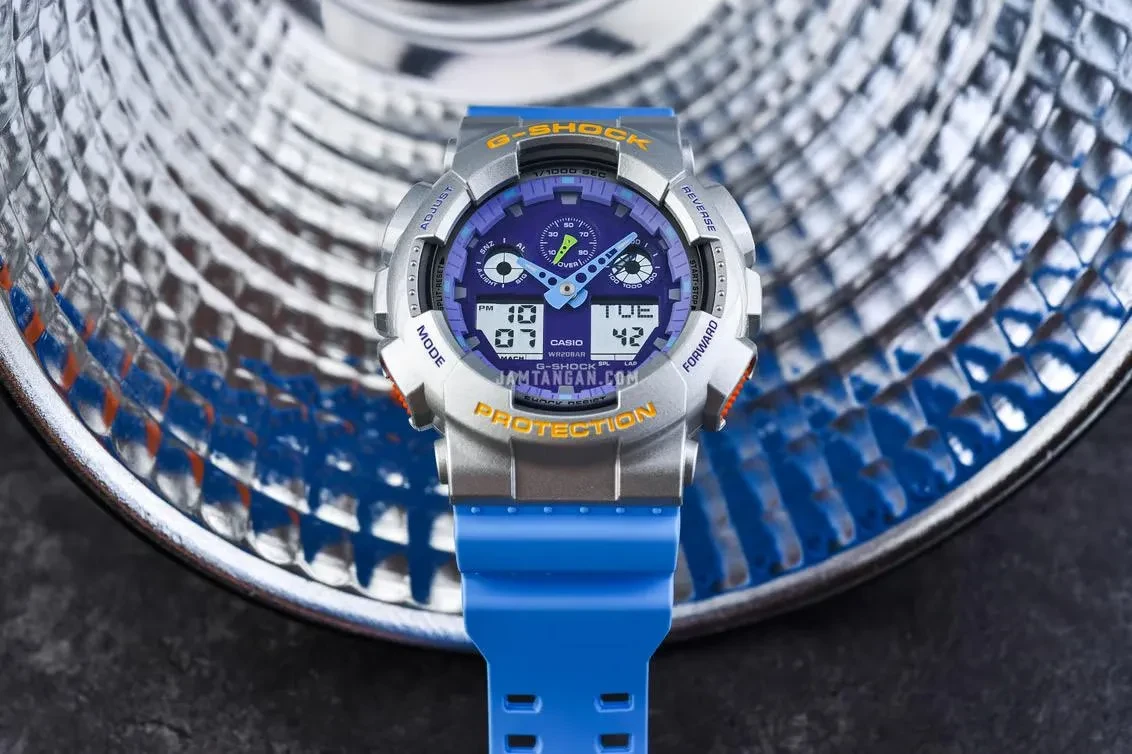 Часы  Casio  G-Shock Casio GA-100EU-8A2 (фото 6)