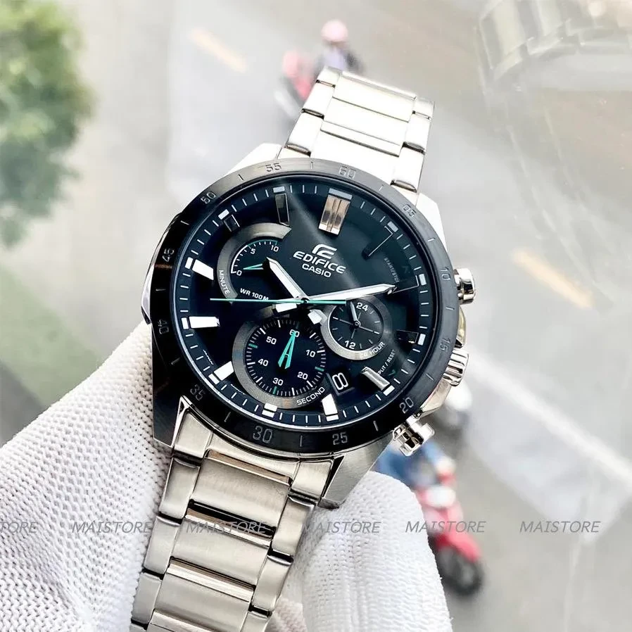 Часы  Casio  Edifice Casio EFR-573DB-1A (фото 4)