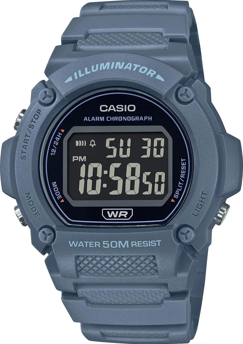 Наручные часы  Casio  Collection Casio W-219HC-2B (фото 1)