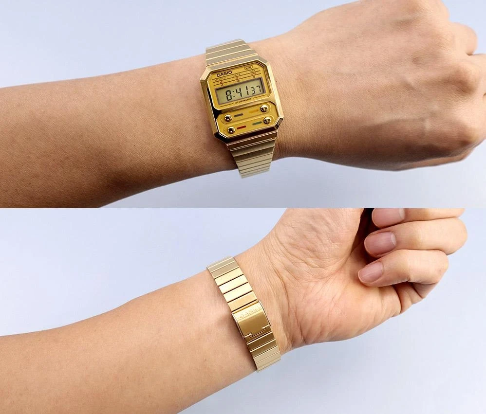 Часы  Casio  Vintage Casio A-100WEG-9A (фото 2)