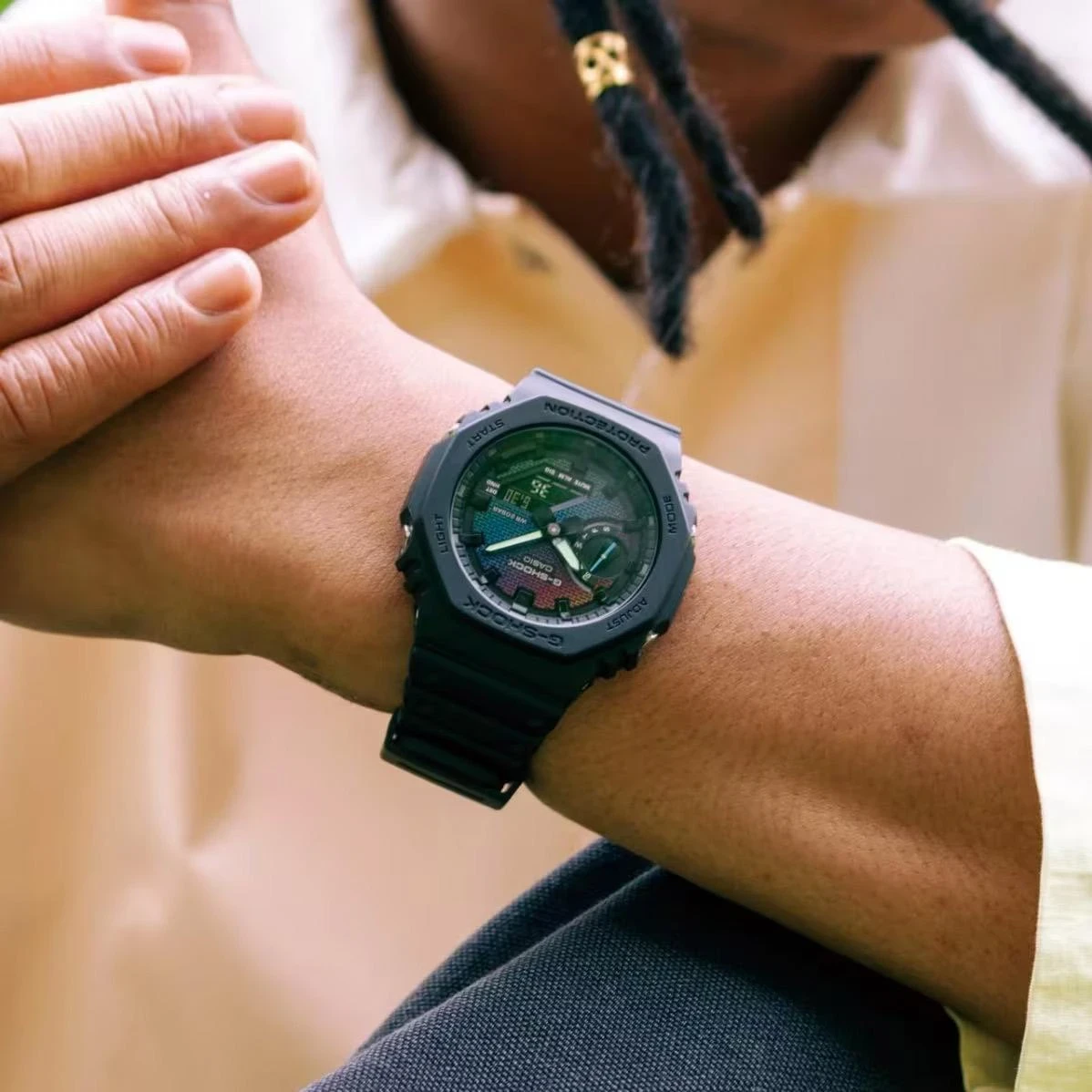 Часы  Casio  G-Shock Casio GA-2100RW-1A (фото 7)