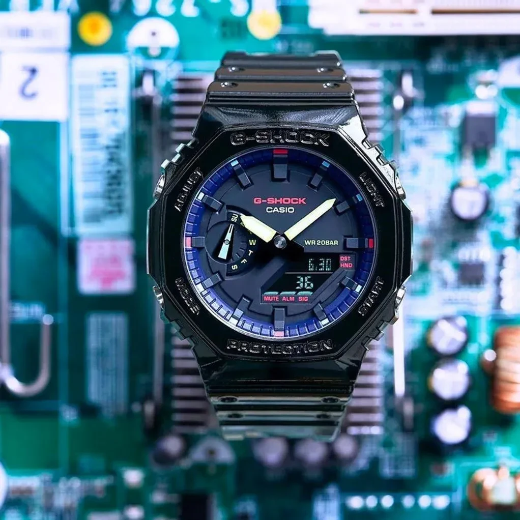 Часы  Casio  G-Shock Casio GA-2100RGB-1A (фото 12)