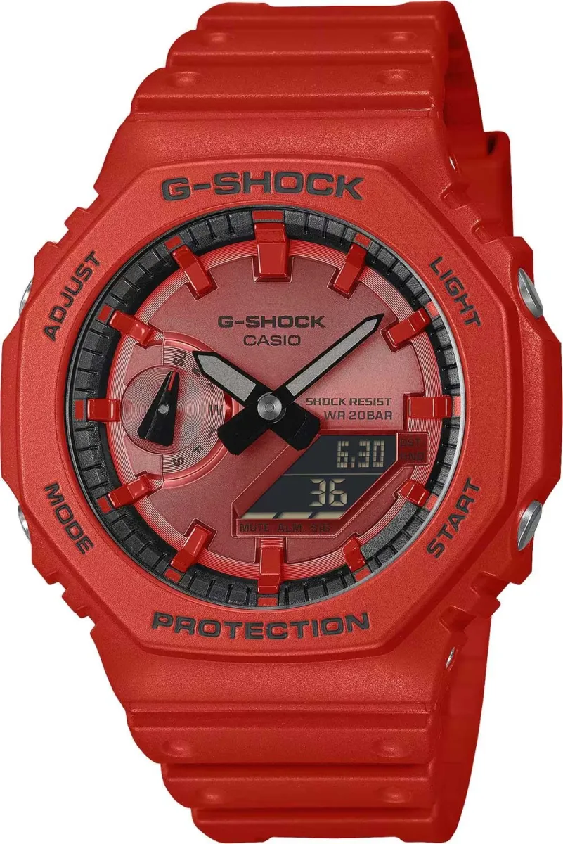 Наручные часы  Casio  G-Shock Casio GA-2100RRB-4A (фото 1)