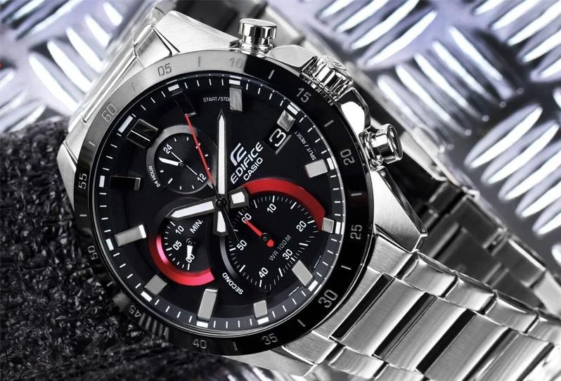 Часы  Casio  Edifice Casio EFR-571DB-1A1 (фото 5)