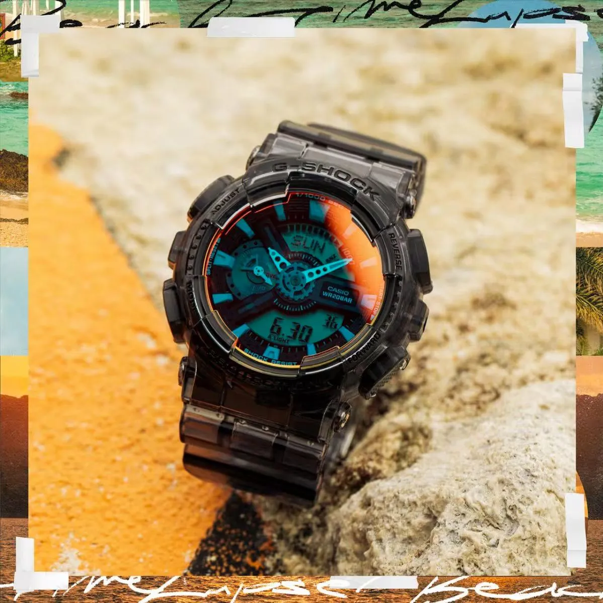 Наручные часы  Casio  G-Shock Casio GA-110TLS-8A (фото 3)