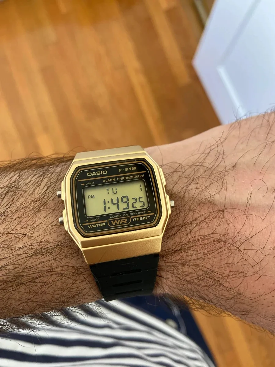 Часы  Casio  Vintage Casio F-91WM-9A (фото 21)