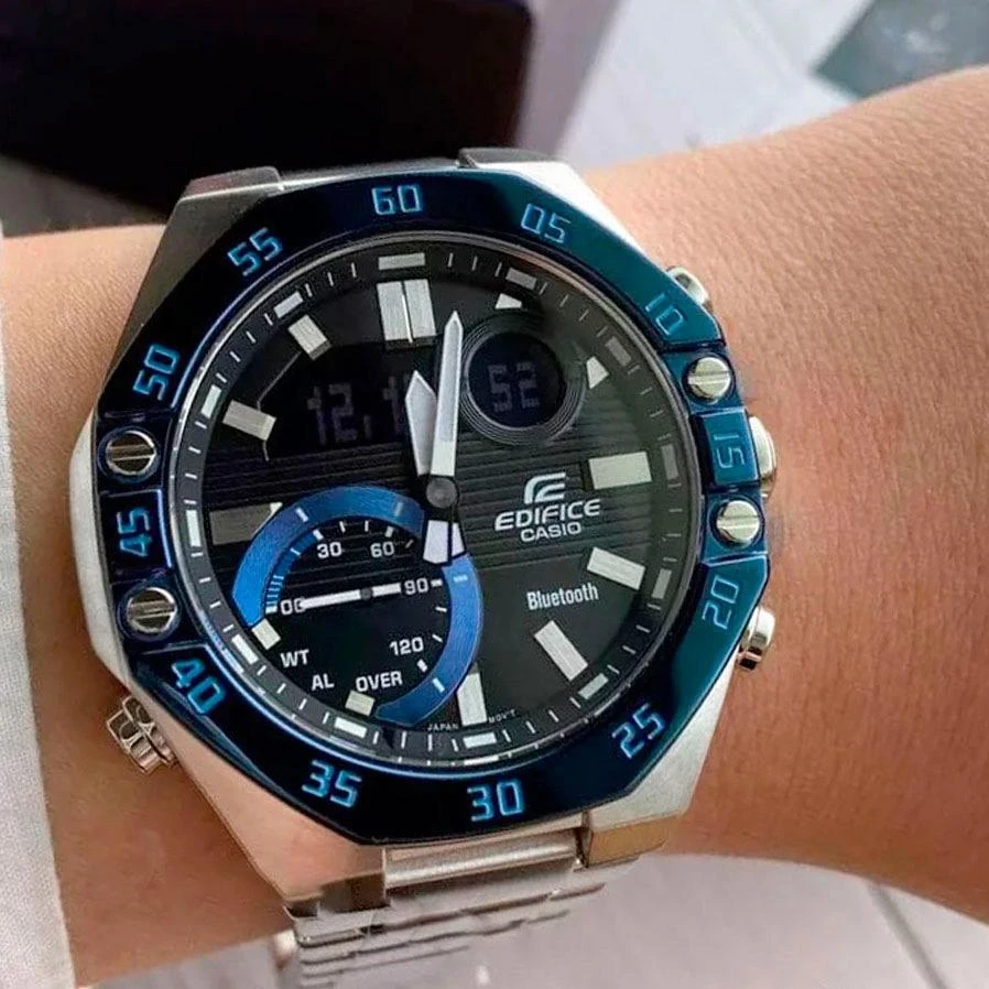 Часы  Casio  Edifice Casio ECB-10DB-1B (фото 6)
