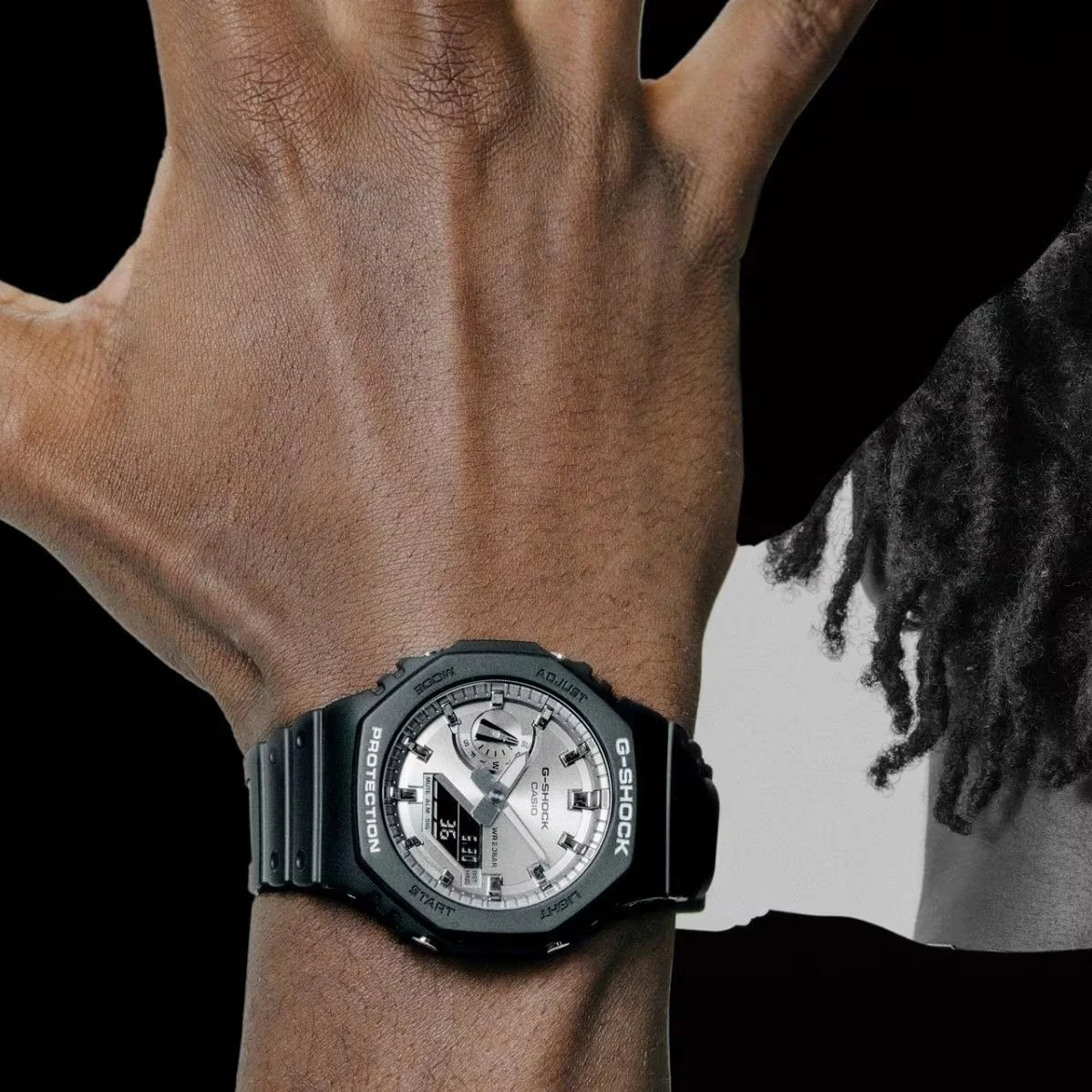 Наручные часы  Casio  G-Shock Casio GA-2100SB-1A (фото 3)