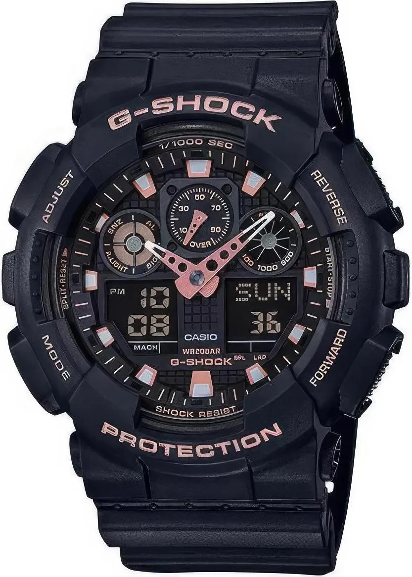 Наручные часы  Casio  G-Shock Casio GA-100GBX-1A4 (фото 1)