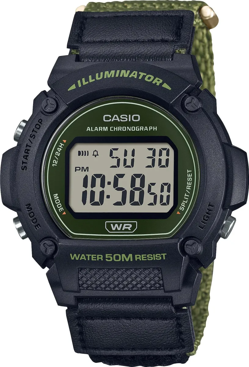 Наручные часы  Casio  Collection Casio W-219HB-3A (фото 1)