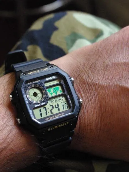 Часы  Casio  Collection Casio AE-1200WH-1B (фото 5)