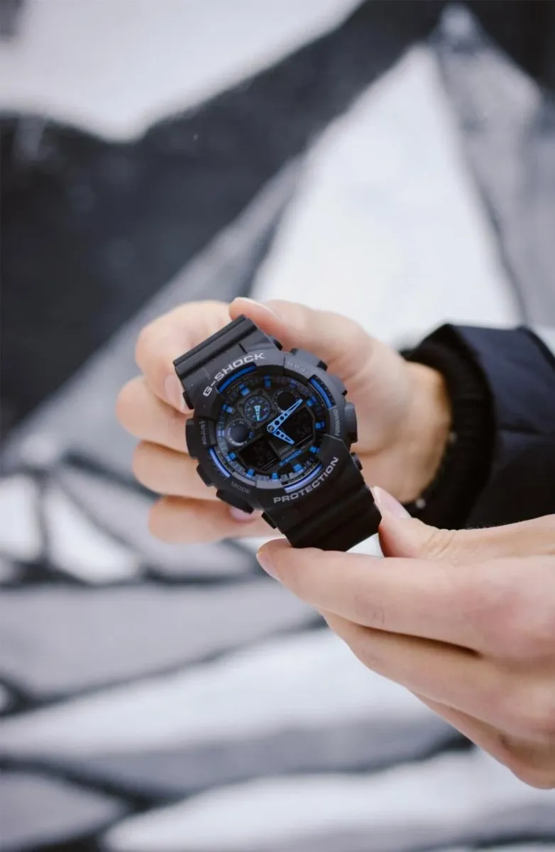 Наручные часы  Casio  G-Shock Casio GA-100-1A2 (фото 2)